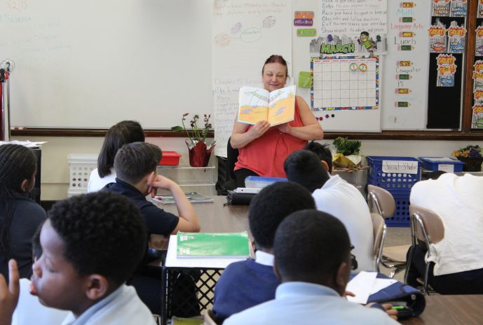 Ms. Zito at Garfield School