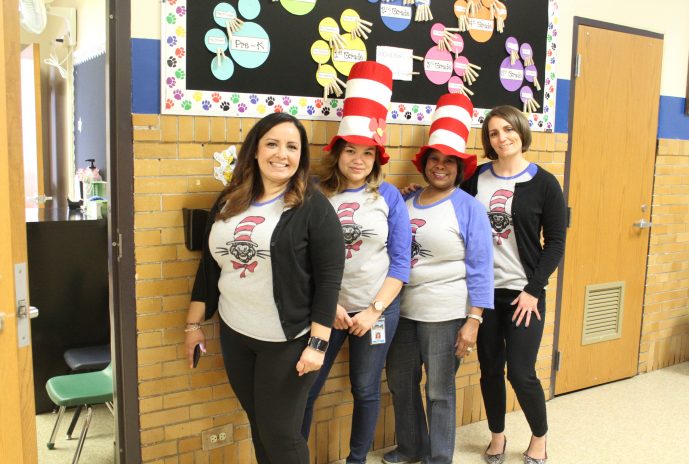 Lincoln Staff all dressed up
