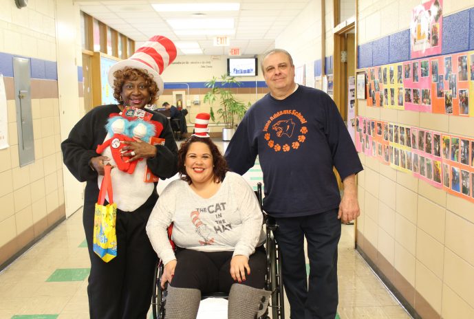 Jane Addams Staff all dressed up